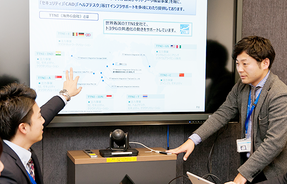 グローバル企業への手厚いサポート